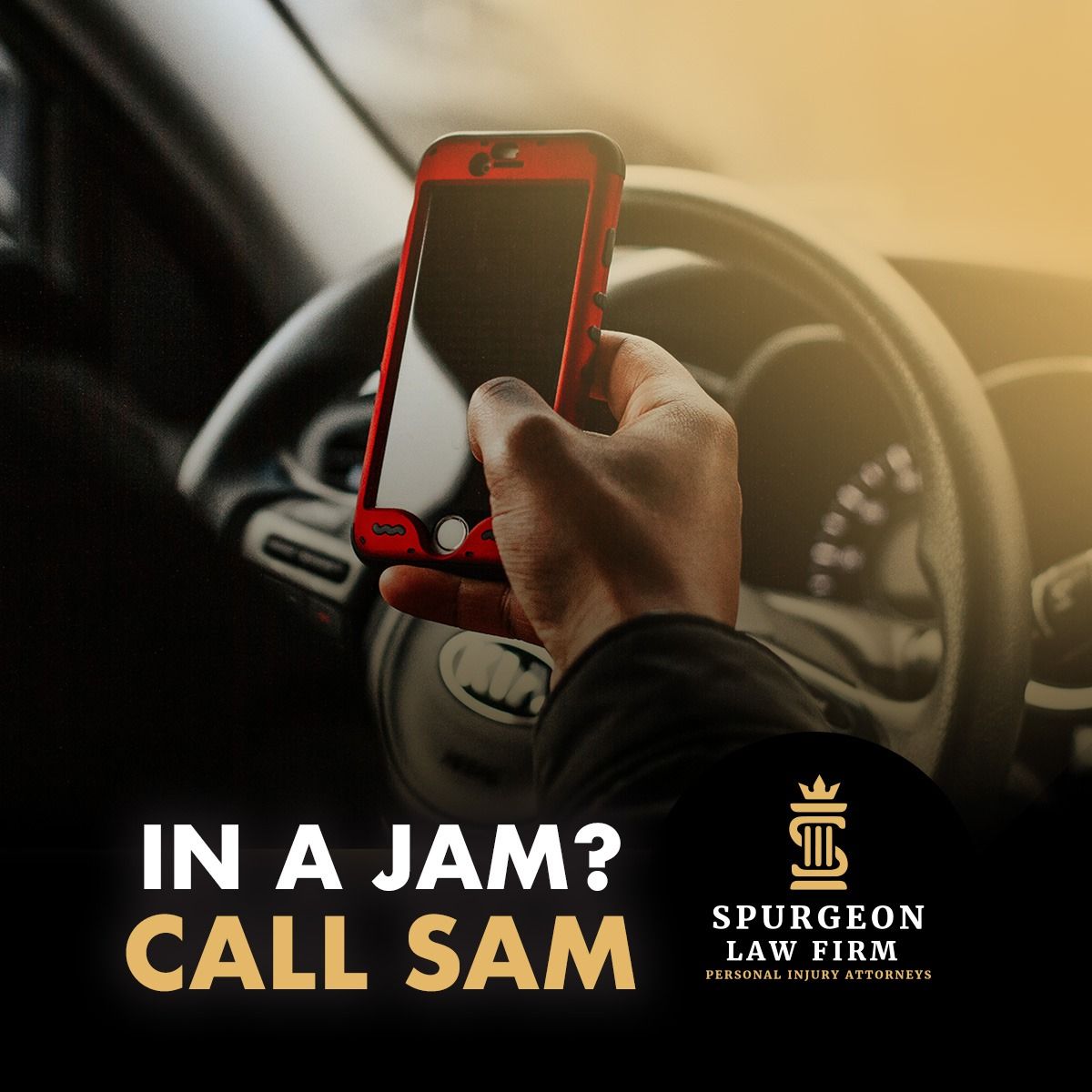 texting and driving personal injury attorney